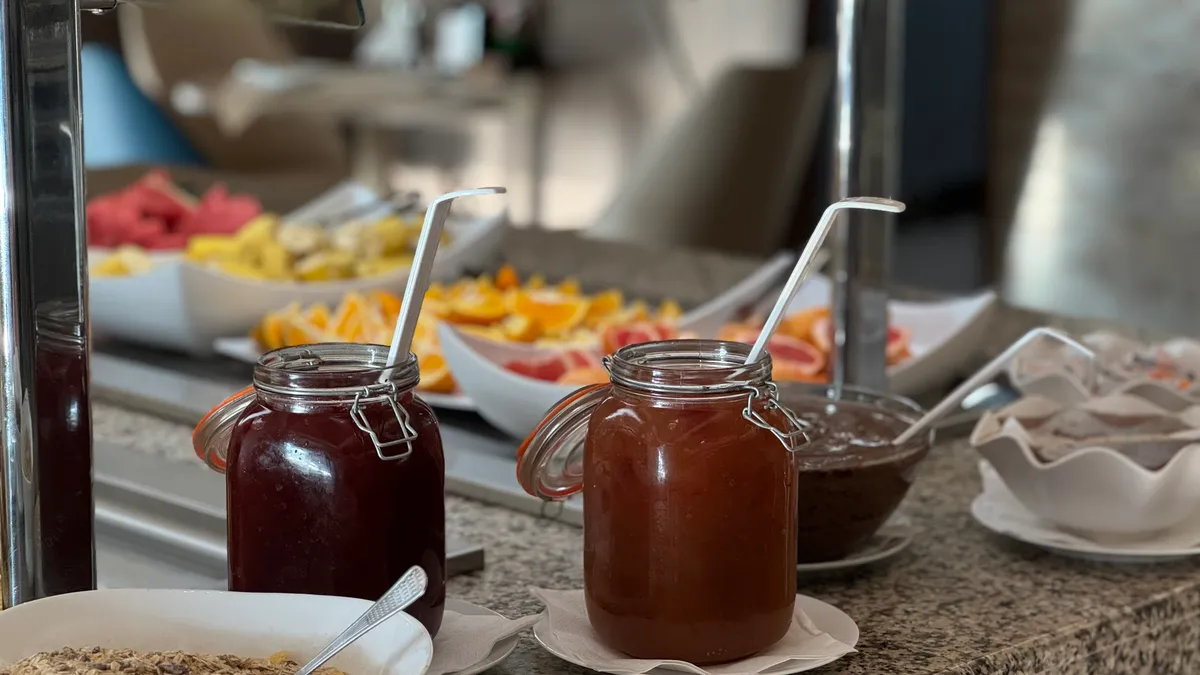 Breakfast buffet